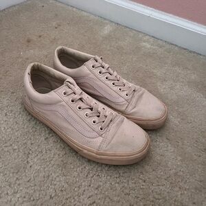 Blush old skool vans